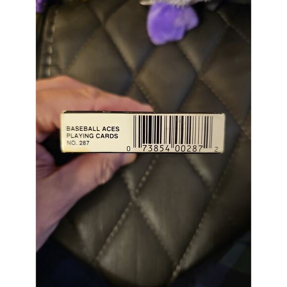 1992 Major League Baseball Aces Playing Cards Factory Set No. 287 - Picture 4 of 4